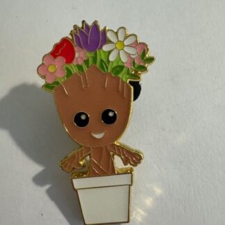 Loungefly Groot Spring Flowers Enamel Pin BoxLunch Exclusive Marvel Disney (B9)