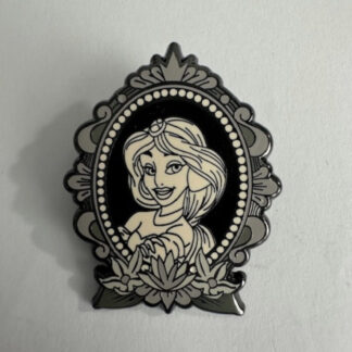 Loungefly Jasmine Princess Black And White Cameo Mystery Aladdin Disney Pin E9