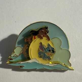 Loungefly - Lilo and Stitch - Tube Surfing - BoxLunch Wave 2024 Disney Pin B3