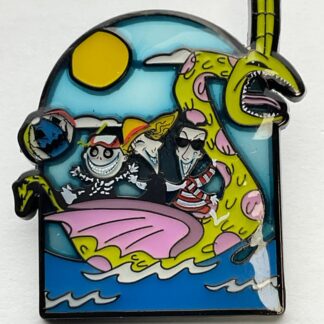 Loungefly Lock Shock Barrel Floatie Summer Stained Glass Mystery Disney Pin G3