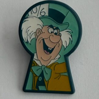 Loungefly Mad Hatter Alice in Wonderland - Keyhole - Mystery 2023 Disney Pin B1