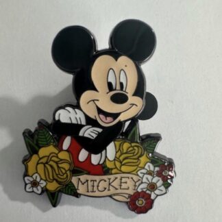 Loungefly Mickey Mouse Mickey & Friends Tattoo Art Mystery Disney Pin (E9)