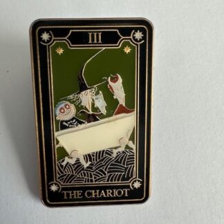 Loungefly Nightmare Before Christmas Tarot Pin The Chariot  2025 Disney Pin (C3)