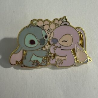 Loungefly Stitch & Angel Cherry Blossom Mystery Pin (E9)