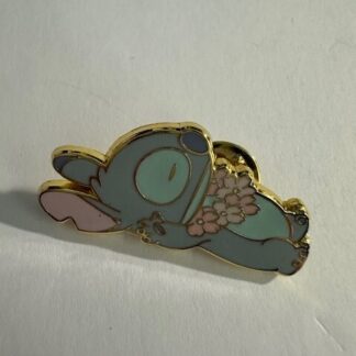 Loungefly Stitch & Angel Cherry Blossom Mystery Pin Stitch Laying Down (E9)