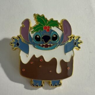 Loungefly Stitch Christmas Plum Pudding Holiday Outfit Disney Pin (B0)