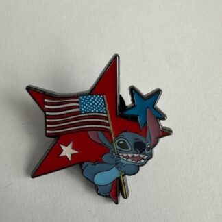 Loungefly Stitch - Holidays - 4th of July - Flag - Stars Mystery Disney Pin C6