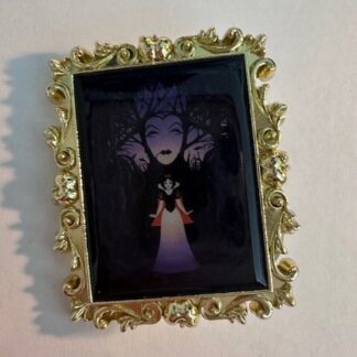 Loungefly Uncas Gold Frame Princess Snow White Evil Queen Disney Pin (D9)