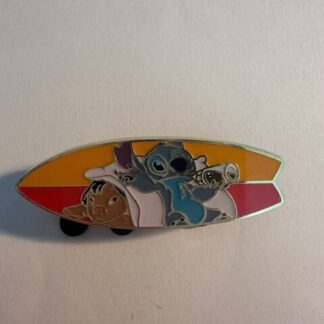Loungefly Uncas Stitch With Bottle Lilo & Stitch Surfboard Disney Pin A9