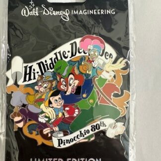 MOG WDI Pinocchio 80th Anniversary Hi Diddle Jumbo 2020 LE250 Disney Pin B