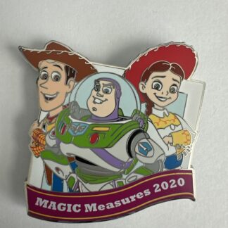Magic Measures 2020 Cast Exclusive RARE Disney Pin Toy Story Woody Buzz (B5)