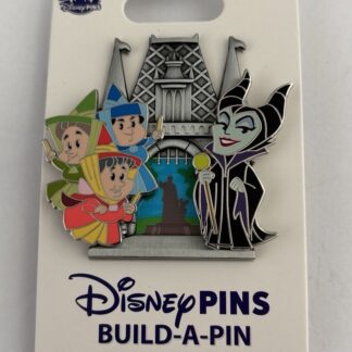 Maleficent Merryweather Flora Fauna Build A Pin Sleeping Beauty Disney Pin B