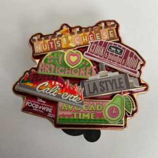 Marketplaces 2024 Food and Wine Festival DCA Disney Pin F5