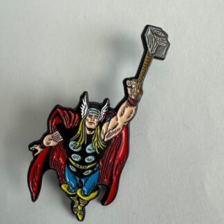 Marvel Pin - Thor Flying Retro Pin #7 - Officially Licensed Marvel Disney Pin E0
