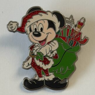 Mickey Dressed as Santa Claus - Merry Christmas 2025 Presents Sack Disney Pin H9