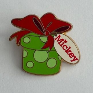Mickey - Green Present - Gift Card 2015 Disney Pin F8