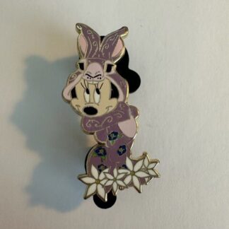 Minnie Mouse Lunar Zodiac Rabbit Mystery Costume Purple Disney Pin (C4)