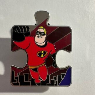 Mr. Incredible Pixar Character Connection Puzzle Mystery 2014 Disney Pin E7