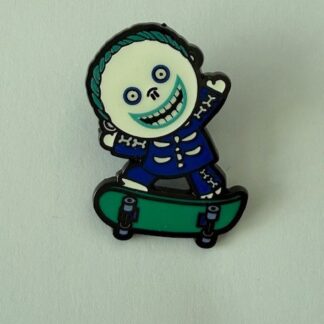 Nightmare Before Christmas Barrel Skateboard Pin Glow In The Dark Disney Pin F8
