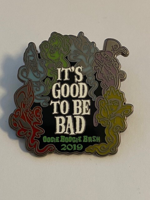 Oogie Boogie Bash 2019 Good To Be Bad NBC Halloween LE Disney Pin (B9)