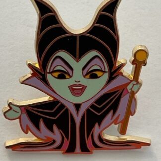 Pink A La Mode Sleeping Beauty Villains Maleficent Disney Pin (A5)