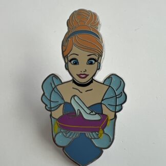 Pink a la Mode Disney Cinderella Holding Glass Slipper Pin LE 500 F3