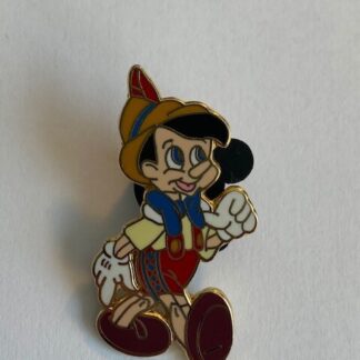 Pinocchio Yellow Hat Walking Looking Up Disney Pin (B2)
