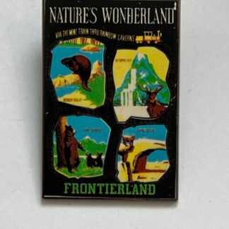 Poster Pin Natures Wonderland UN RELEASED Disney Pin (C6)