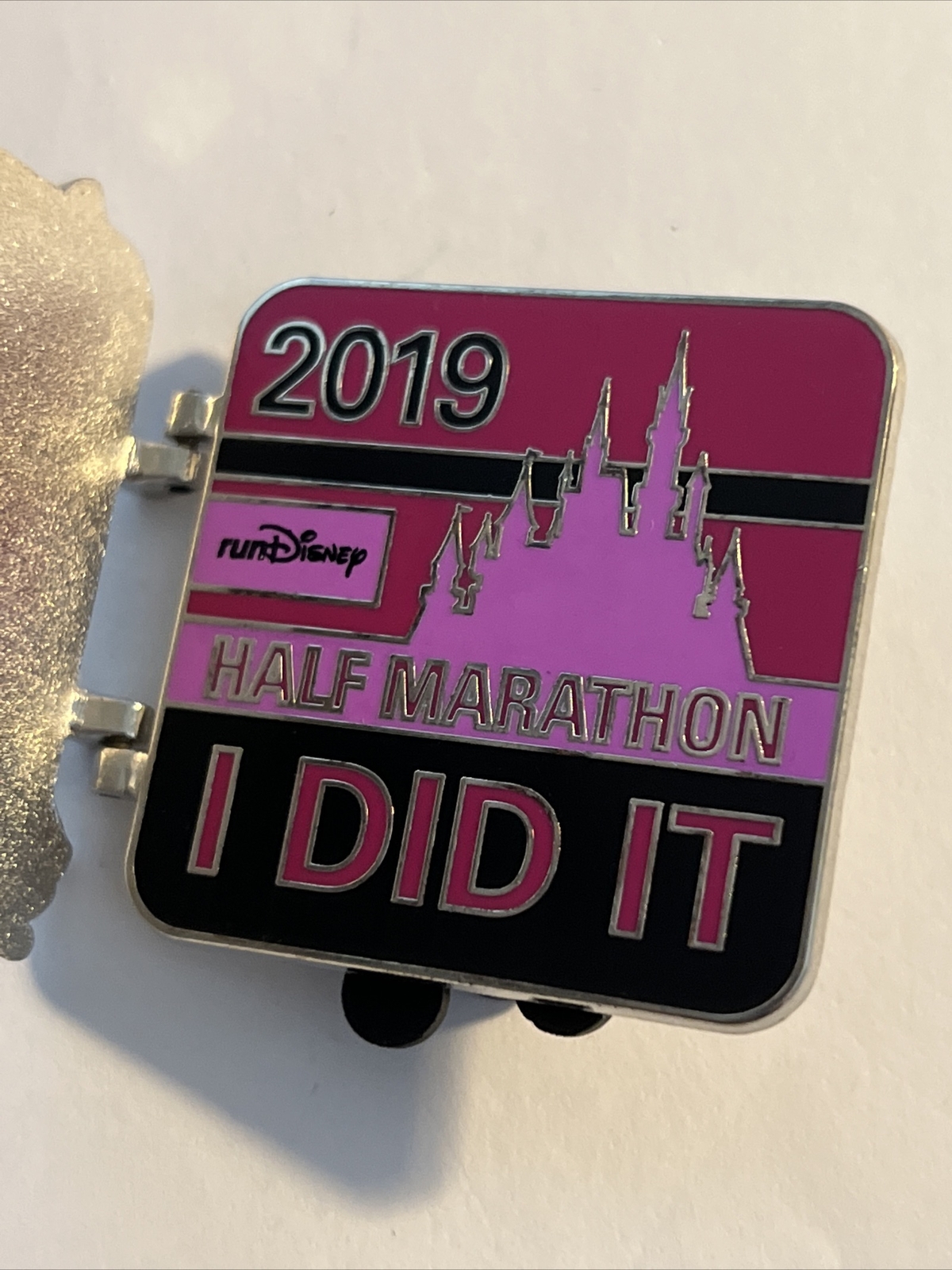 Princess Half Marathon 2019 13.1 Miles Aurora Sleeping Beauty Disney Pin (B0) - Image 3