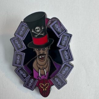 Princess and the Frog Dr Facilier Card Oval Loungefly Pin (A0)