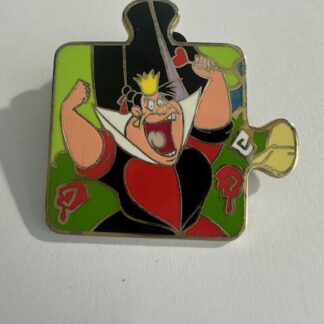Queen Of Hearts Alice In Wonderland Connection Puzzle LE 750 Disney Pin (D3)