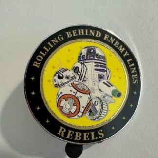 Resistance Rebels - Star Wars - Rolling Behind Enemny Lines 2019 Disney Pin F2