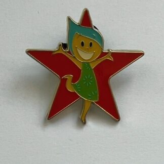 SDR Shanghai World Of Pixar Mystery Inside Out Joy Red Star Disney Pin (C1)
