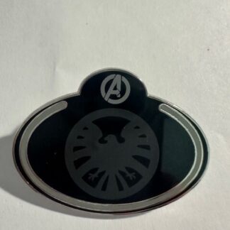 Shield Avengers Name Badge What's My Name Mystery Series Cast Disney Pin (E5)