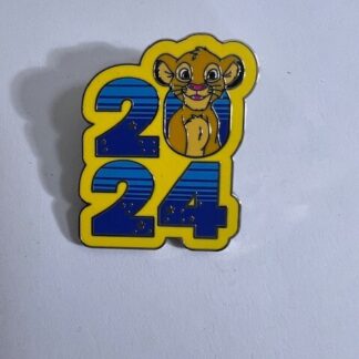 Simba The Lion King 2024 Booster Baby Cute Disney Pin (E6)