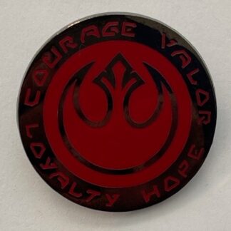 Star Wars Galaxy Edge Revel Alliance Courage Loyalty Valor Hope Disney Pin (D9)