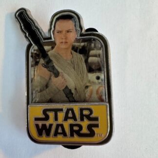 Star Wars The Force Awakens Rey Countdown #5 Disney Pin (D6)