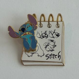 Stitch - From the Sketch Pad Drawings Lilo and Stitch 2008 Disney Pin H5