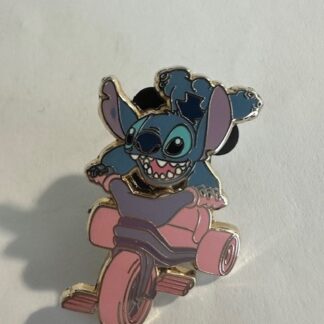 Stitch - Riding a Big Wheels Tricycle Lilo & Stitch Disney Pin A4