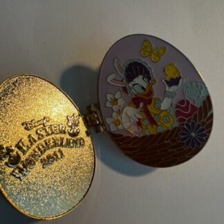 TDL Easter Wonderland 2011 Daisy Duck Egg Hinged Disney Pin (A4)