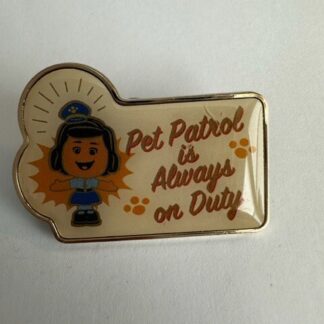 TDR Giggles Mcdimples Pet Patrol Is Always On Duty Tokyo Disney Pin (C1)