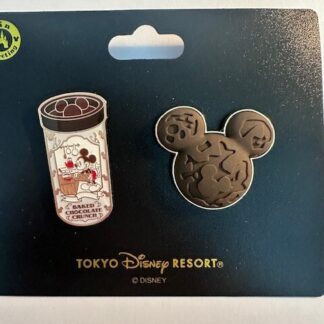 TDR Mickey Mouse Baked Chocolate Crunch Set Popular Park Sweet Disney Pin (B)