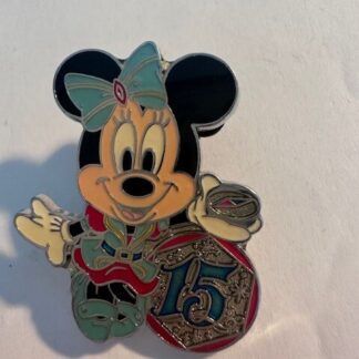 TDR Minnie Mouse Game Prize 15th Anniversary TDS Disney Pin C3