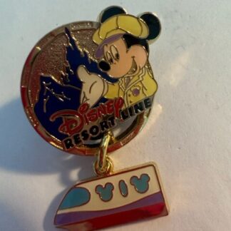 TDR TDL Mickey Mouse Monorail Resort Line Disney Pin (C1)