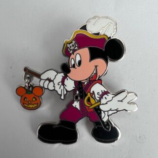 TDR TDL Mickey Mouse Pirate Pin Rally Halloween 2006 Disney Pin (B3)