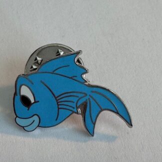 TDR TDS Blue Fish Can  Boat Builders Tin Donald Disney Pin (D6)