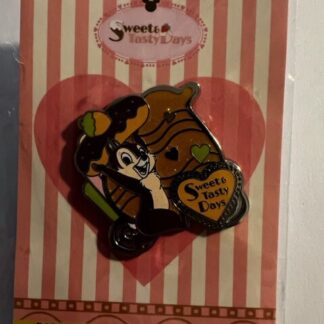 TDR Tokyo Chip Chip & Dale Sweet & Tasty Days 2015 Disney Pin (B)
