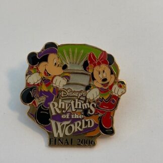 TDR Tokyo Mickey & Minnie Rhythms Of The World Final 2006 TDS Disney Pin (A5)