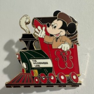 The Florida Project Fort Wilderness Railroad Mickey Mouse LE 250 Pin (B2)