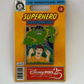 The Incredible Hulk - Marvel Superhero Transformations Series 2025 Disney Pin B